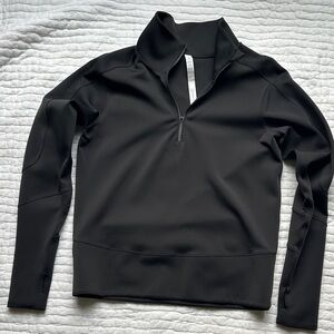 Lululemon Athletica Black Zip Pullover